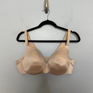 CACIQUE lightly lined balconette bra in nude size 42C